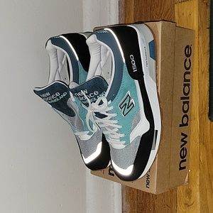 NEW. New Balance 1500 Made In England. Teal/Black. US Men's Size 9.